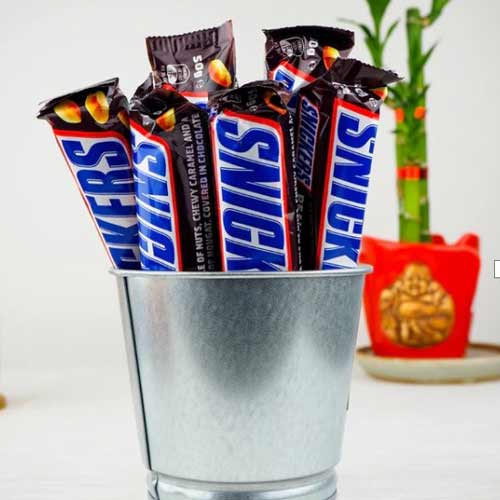 Container of Snickers Chocolates